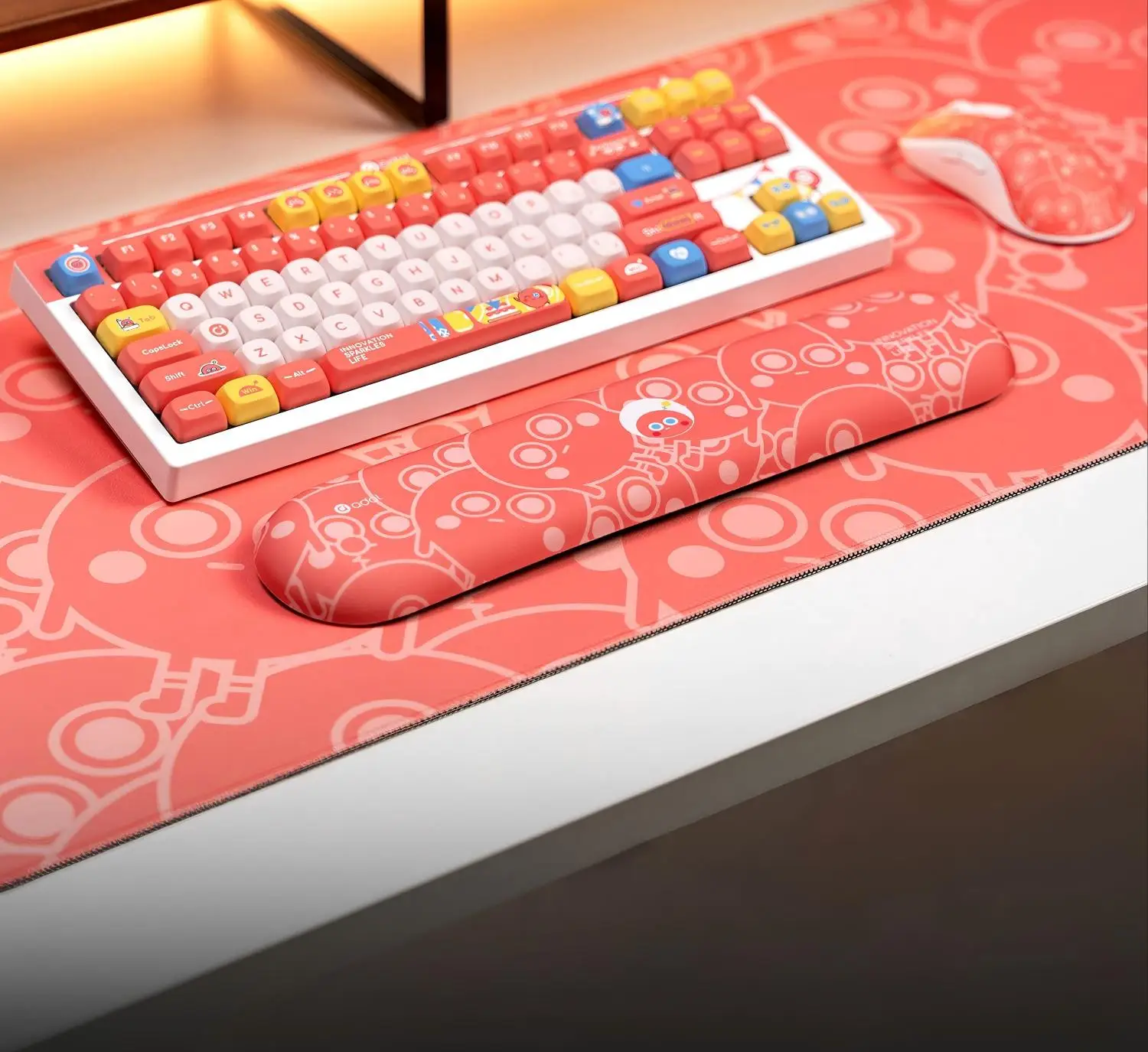 Asus Adol Keyboard Hand Rest, Anti-slip Ergonomically Design, Natural Rubber, Comfortable and Smooth
Asus Adol Keyboard Hand Rest, Anti-slip Ergonomically Design, Natural Rubber, Comfortable and Smooth