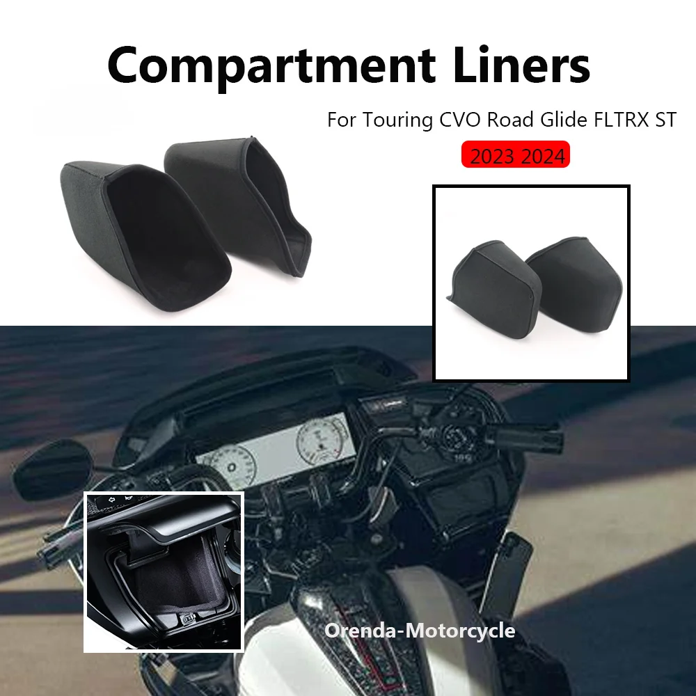 Motorcycle 2023 2024 For Harley Touring CVO Road Glide FLTRXSTSE FLTRX ST FLTRXSE Black compartment lining NEW Accessories
Motorcycle 2023 2024 For Harley Touring CVO Road Glide FLTRXSTSE FLTRX ST FLTRXSE Black compartment lining NEW Accessories
