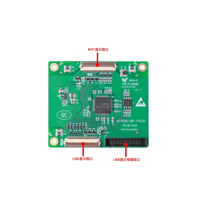 ZLG Zhiyuan Electronic MIPI DSI Converted To LVDS MIPI To LVDS Adapter M1808-BR-PACK
ZLG Zhiyuan Electronic MIPI DSI Converted To LVDS MIPI To LVDS Adapter M1808-BR-PACK