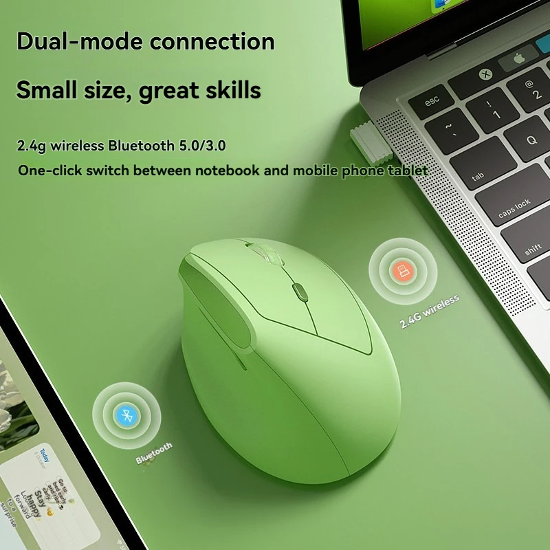 MD190mini Mouse Custom 2.4GHZ Bluetooth Dual Mode Vertical Mute Ergonomics for Office E-sports Game Keyboard Accessories Gifts
MD190mini Mouse Custom 2.4GHZ Bluetooth Dual Mode Vertical Mute Ergonomics for Office E-sports Game Keyboard Accessories Gifts
