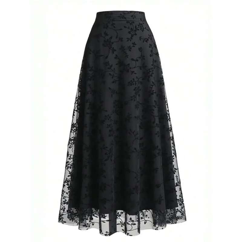 Sheer Flocking Skirt M 8476 Netting Velvet Half-length Cross-Border Spring 2026 Neutral Other Fabric Other Process
Sheer Flocking Skirt M 8476 Netting Velvet Half-length Cross-Border Spring 2026 Neutral Other Fabric Other Process