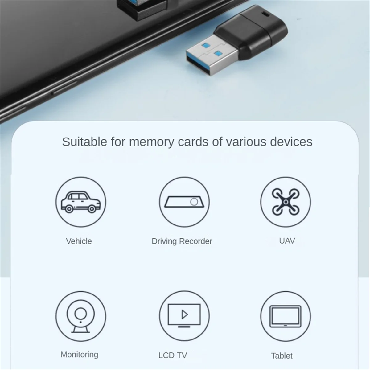 B44CM Адаптер для чтения карт памяти USB 3.0 Высокоскоростной адаптер для флэш-памяти для TF ПК Компьютер Ноутбук Черный
B44CM Адаптер для чтения карт памяти USB 3.0 Высокоскоростной адаптер для флэш-памяти для TF ПК Компьютер Ноутбук Черный