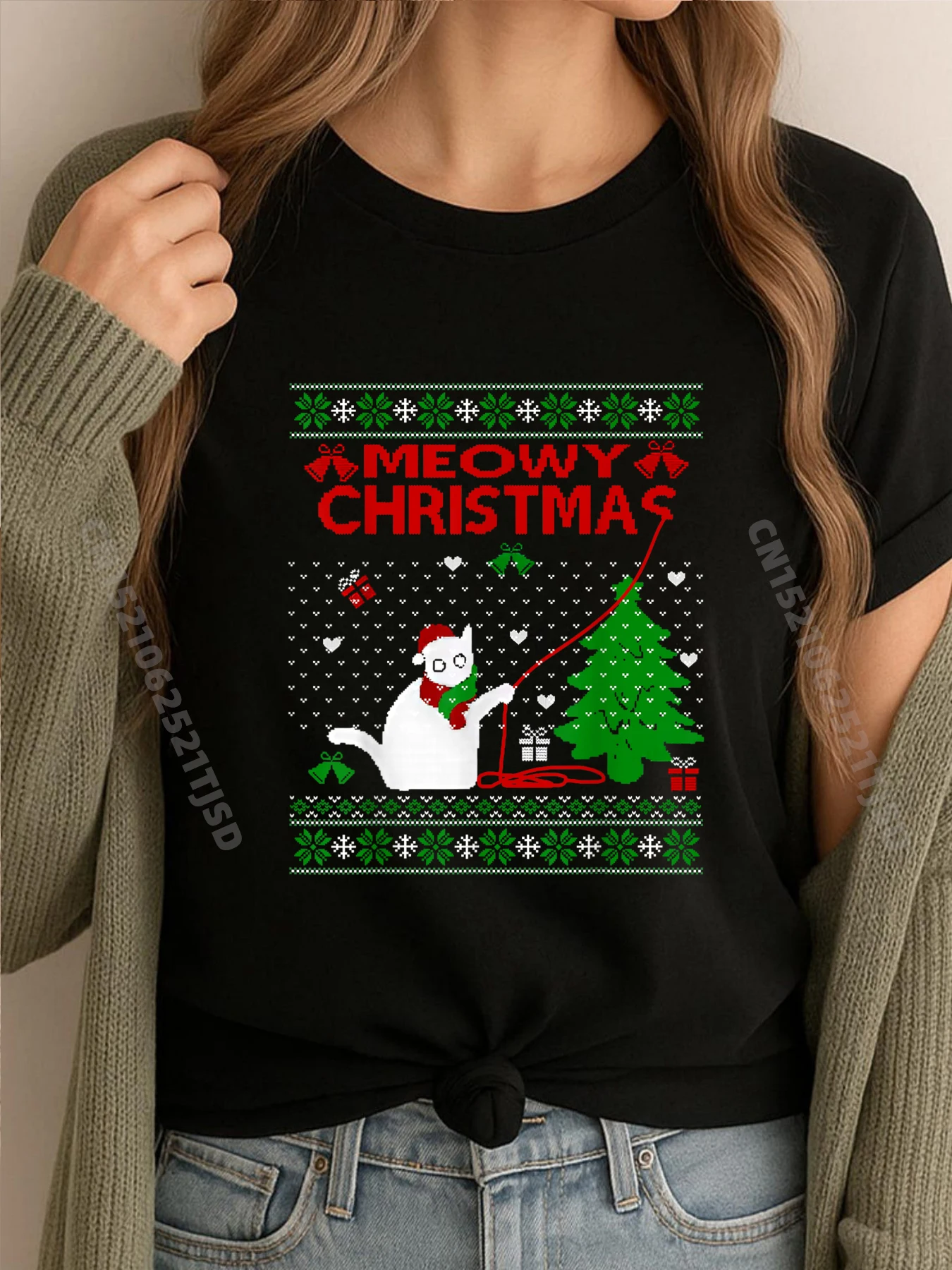 Meowy Catmas Cat Christmas Lights Ugly Xmas Sweaters Cats Pj Дизайнерская футболка Женская мужская дизайнерская одежда
Meowy Catmas Cat Christmas Lights Ugly Xmas Sweaters Cats Pj Дизайнерская футболка Женская мужская дизайнерская одежда