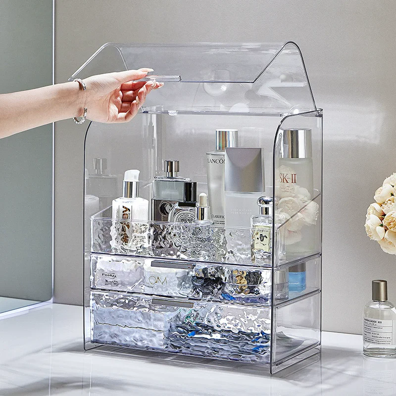 Luxurious Water Ripple Makeup Storage Box for Face Masks Lipsticks Skincare Products Organization - Elegant and Functional
Luxurious Water Ripple Makeup Storage Box for Face Masks Lipsticks Skincare Products Organization - Elegant and Functional