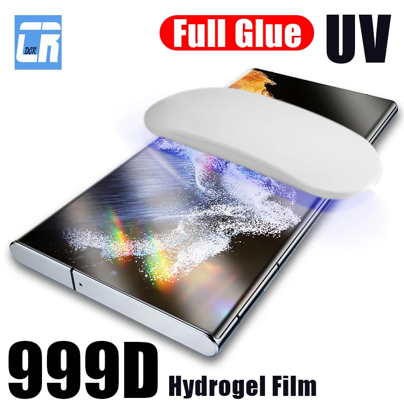 999D Full Cover UV Hydrogel Film For Samsung Galaxy S23 S22 S21 S20 Ultra FE A52S A53 Screen Protector Note 20 Ultra 8 9 10 Plus
999D Full Cover UV Hydrogel Film For Samsung Galaxy S23 S22 S21 S20 Ultra FE A52S A53 Screen Protector Note 20 Ultra 8 9 10 Plus