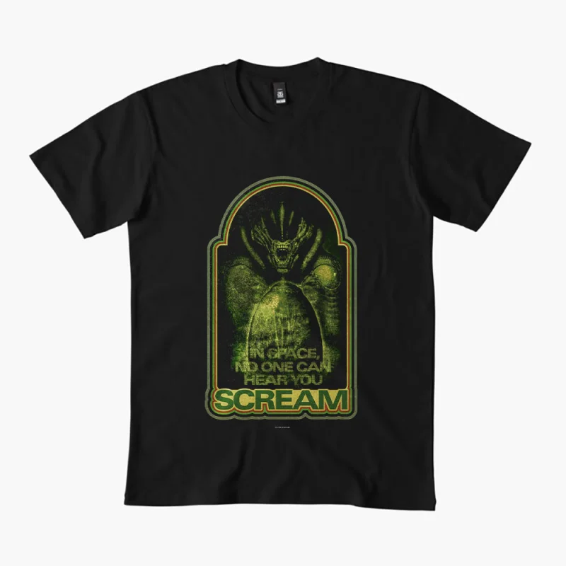 In Space No One Can Hear You Scream Sic fi Alien Gift T Shirt Weyland Lv 426 Xenomorph Graphic Clothes 0312 All size tops S-6XL
In Space No One Can Hear You Scream Sic fi Alien Gift T Shirt Weyland Lv 426 Xenomorph Graphic Clothes 0312 All size tops S-6XL