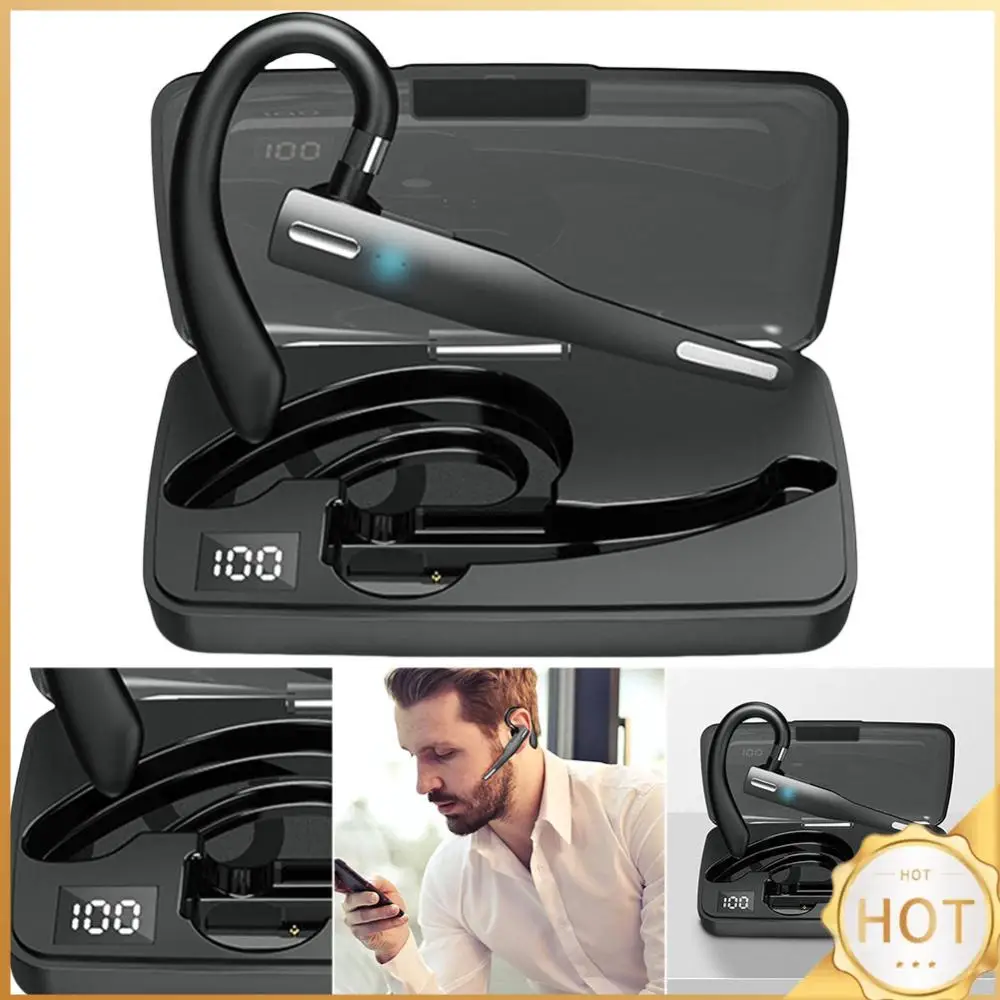 Translator Device Call Noise Cancelling Bluetooth-Compatible 5.3 Single Ear Business Wireless Earbuds 144 Languages AI for Sport
Translator Device Call Noise Cancelling Bluetooth-Compatible 5.3 Single Ear Business Wireless Earbuds 144 Languages AI for Sport