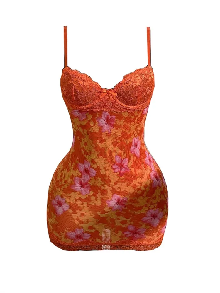 Sexy Lace Trim Spaghetti Straps Backless Bodycon Mini Dress 2026 Summer New Women's Polka Dot Fashion Floral Print Dress Female
Sexy Lace Trim Spaghetti Straps Backless Bodycon Mini Dress 2026 Summer New Women's Polka Dot Fashion Floral Print Dress Female