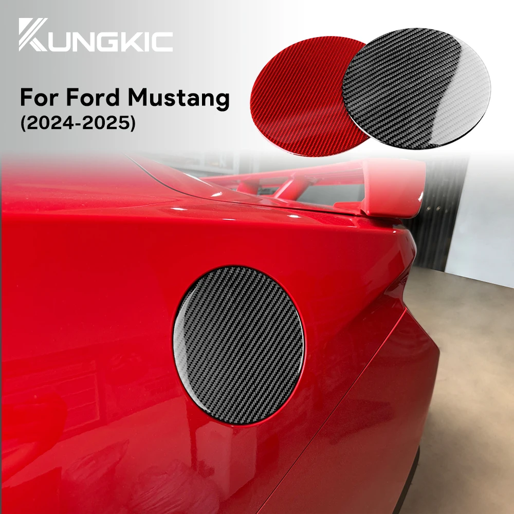 LHD RHD Car Fuel Tank Cap Cover for Ford Mustang GT 2024 2025 Real Soft Carbon Fiber Sticker Trim Exterior Decor Accessories
LHD RHD Car Fuel Tank Cap Cover for Ford Mustang GT 2024 2025 Real Soft Carbon Fiber Sticker Trim Exterior Decor Accessories
