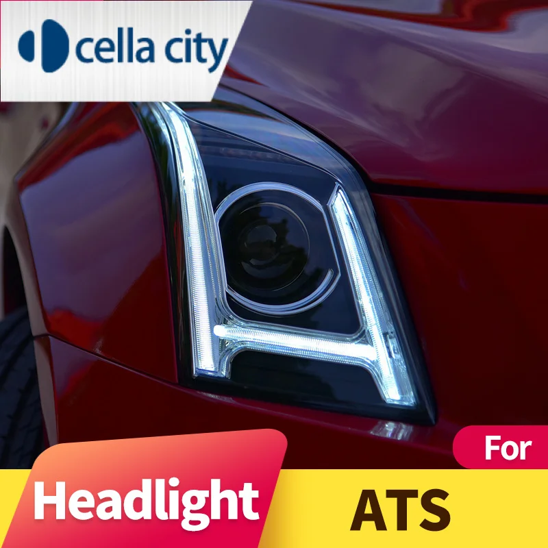 Headlight Assembly for Cadillac ATS 2014-2017 LED DRL LED Turn Signal LED Low Beam Full LED Light Source
Headlight Assembly for Cadillac ATS 2014-2017 LED DRL LED Turn Signal LED Low Beam Full LED Light Source