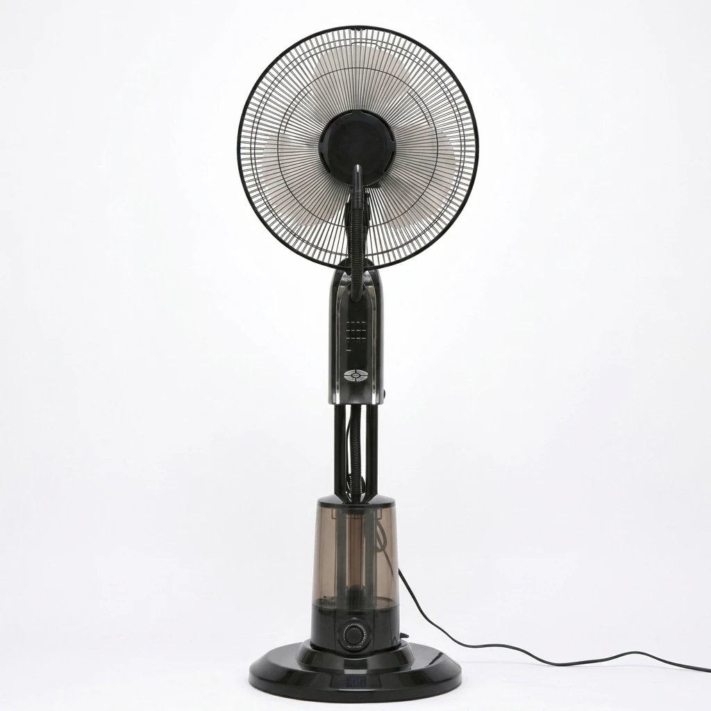 Portable Misting Pedestal Fan With Large Water Tank Adjustable Height Cooling Fan
Portable Misting Pedestal Fan With Large Water Tank Adjustable Height Cooling Fan