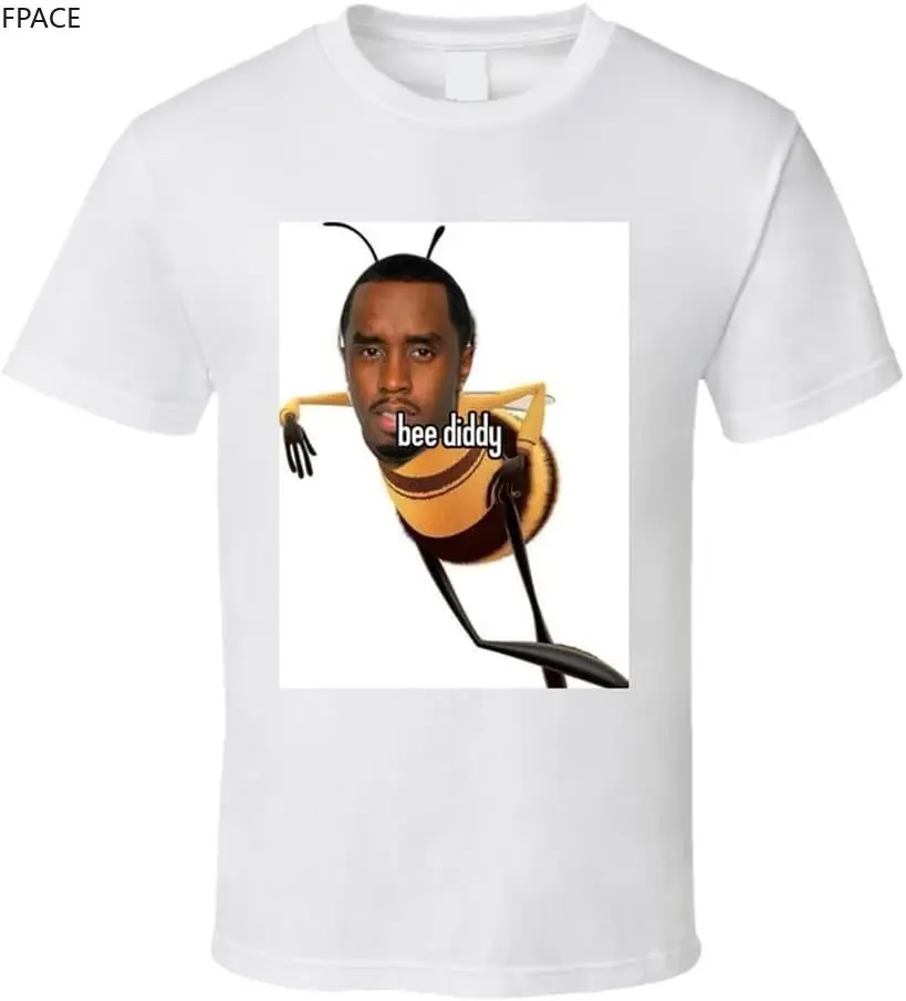 Bee Diddy Funny T Shirt Anime Clothes Streetwear Mens T Shirts Graphic Camisas Oversized T Shirt
Bee Diddy Funny T Shirt Anime Clothes Streetwear Mens T Shirts Graphic Camisas Oversized T Shirt