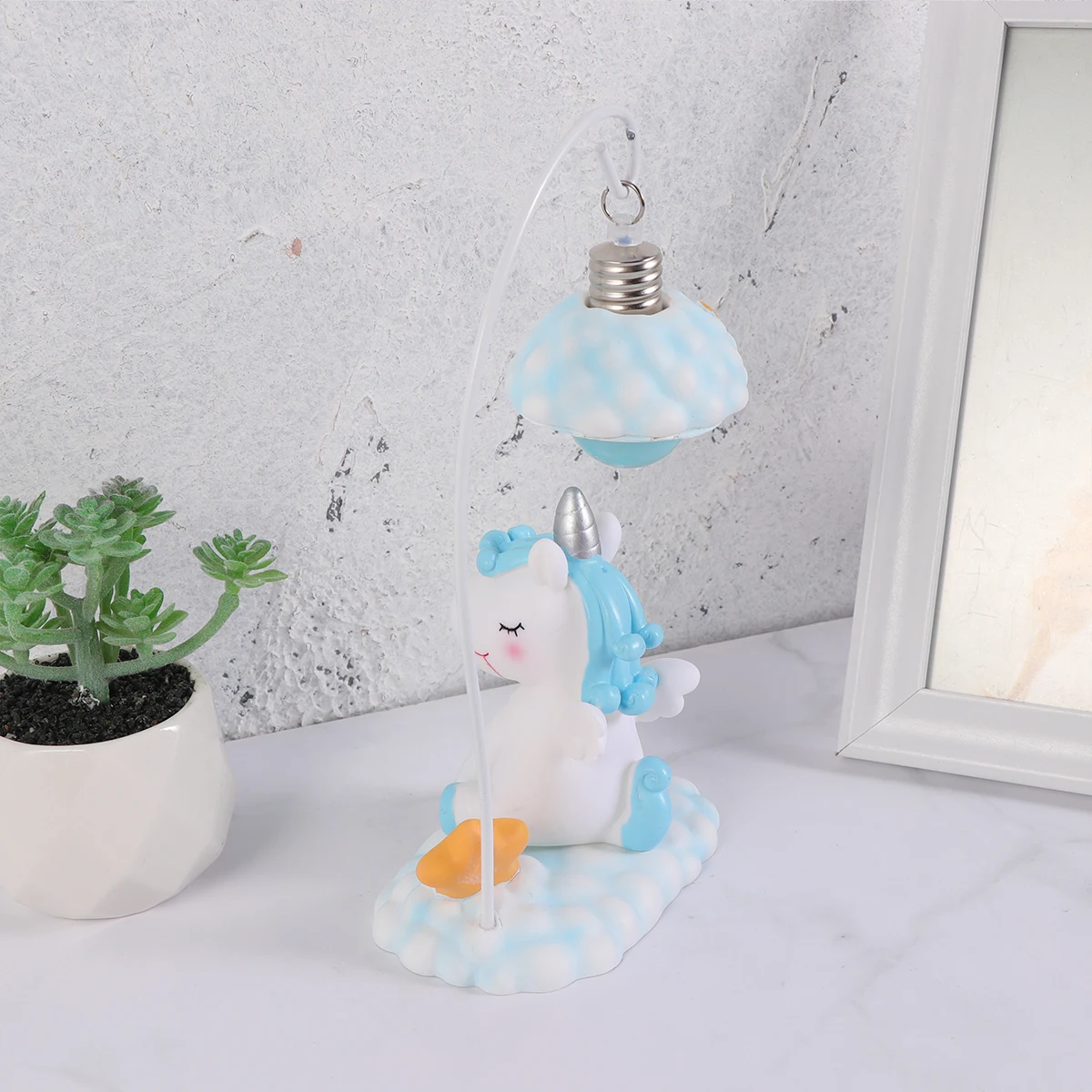 Blue Unicorn Night Light Girl Room Decoration Small Desk Lamp Bedroom Cloud Light for Chidren Girls
Blue Unicorn Night Light Girl Room Decoration Small Desk Lamp Bedroom Cloud Light for Chidren Girls