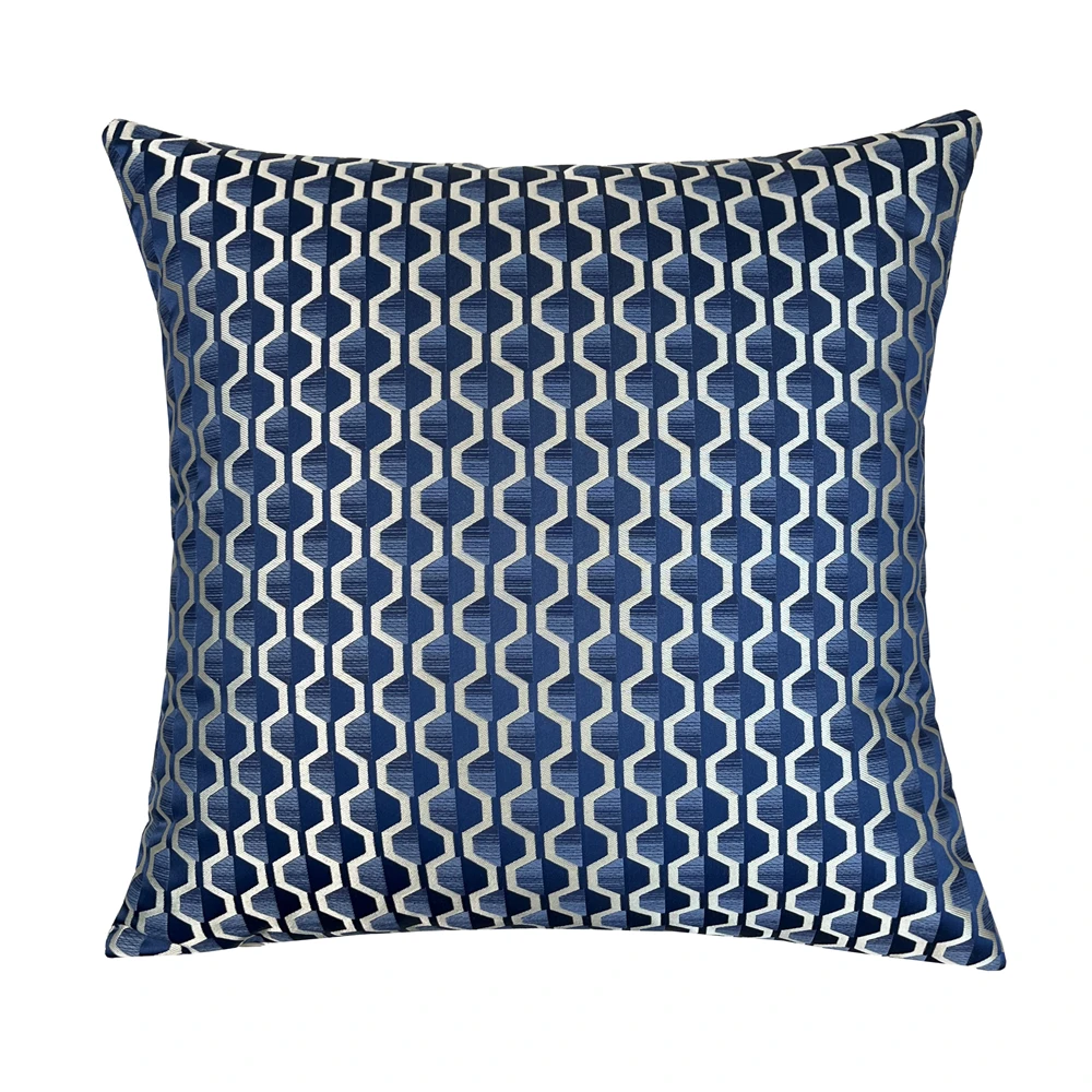 Modern Geometric Small Hexagon Pillow Blue Purple Jacquard Woven Cushion Cover Square Decorative Gift Case 18x18“, 1 Pc Set
Modern Geometric Small Hexagon Pillow Blue Purple Jacquard Woven Cushion Cover Square Decorative Gift Case 18x18“, 1 Pc Set