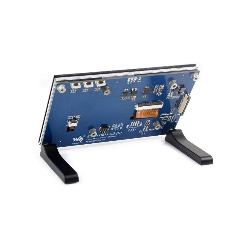 5inch Capacitive Touch Display For Raspberry Pi,DSI Interface,IPS Panel,1024x600 Pixels,Toughened Glass Panel,Driver-Free
5inch Capacitive Touch Display For Raspberry Pi,DSI Interface,IPS Panel,1024x600 Pixels,Toughened Glass Panel,Driver-Free