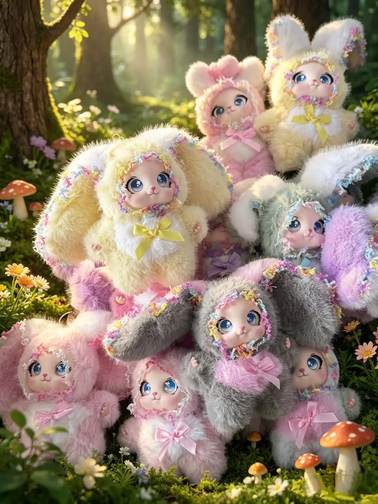 Multicolor Kawaii Plush Bunny Keychain Fluffy Doll Bag Charm Cute Pendant for Women Daily Use Adorable Pendant Charm
Multicolor Kawaii Plush Bunny Keychain Fluffy Doll Bag Charm Cute Pendant for Women Daily Use Adorable Pendant Charm