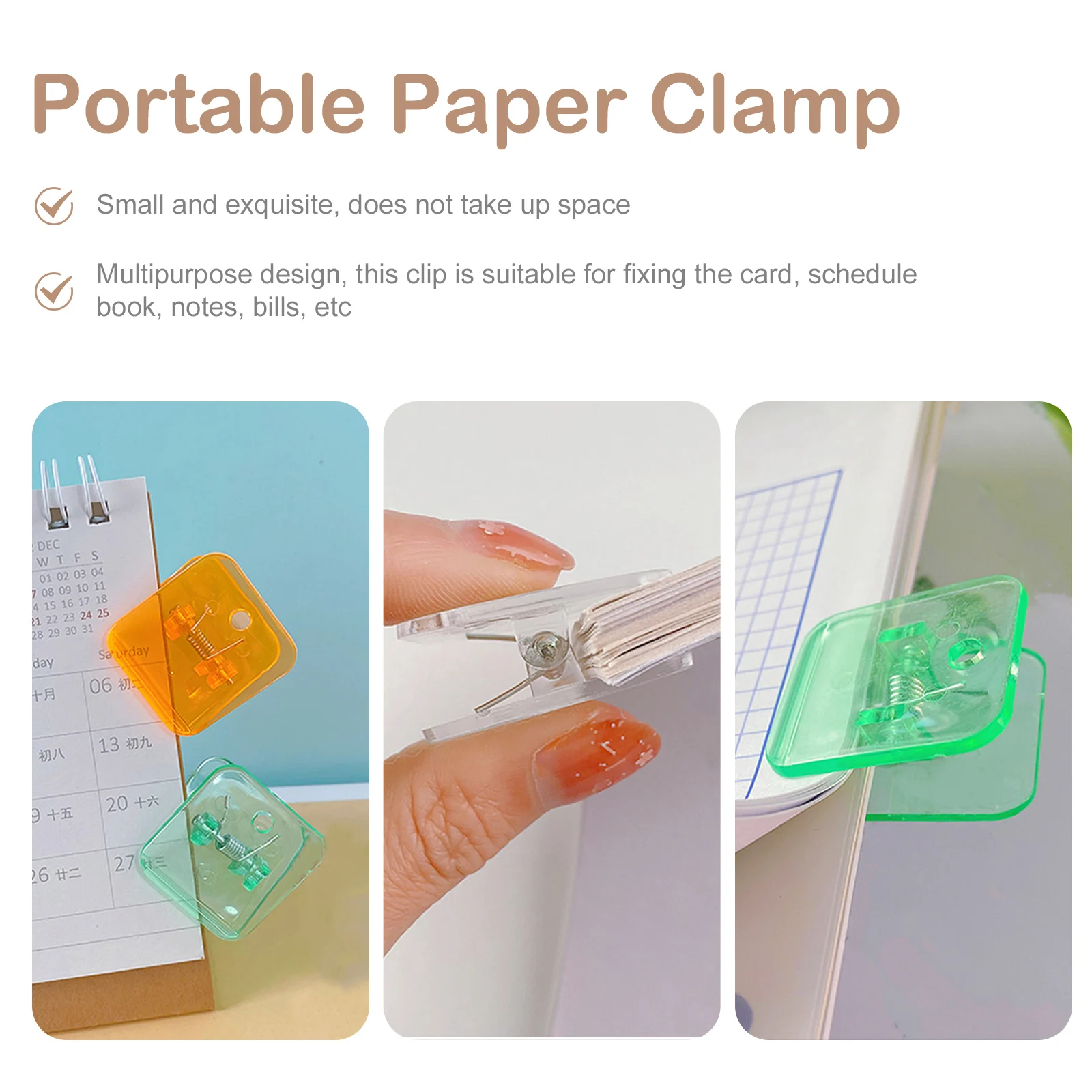 24pcs Multi function Clips Office Supplies Plastic Paper Clamps Binder Stationery Accessories Document ganizers Household
24pcs Multi function Clips Office Supplies Plastic Paper Clamps Binder Stationery Accessories Document ganizers Household