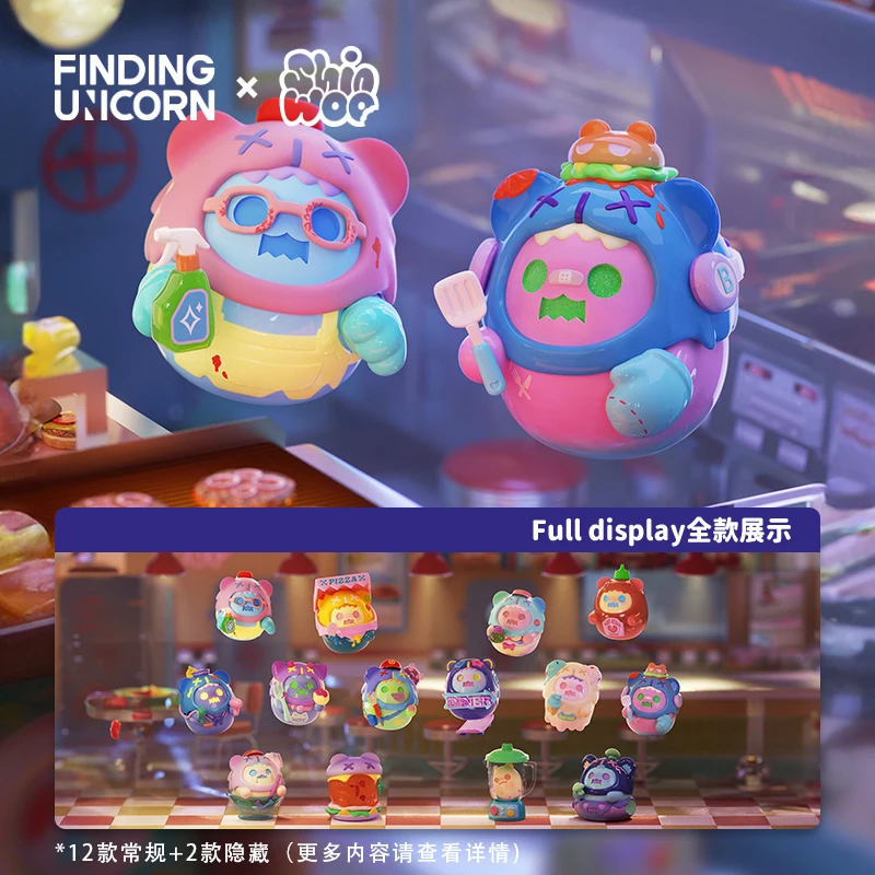 Finding Unicorn ShinWoo Blind Box Night Diner Series Collectible Trendy Art Toy Figurine Desktop Decoration For Adult Collectors
Finding Unicorn ShinWoo Blind Box Night Diner Series Collectible Trendy Art Toy Figurine Desktop Decoration For Adult Collectors