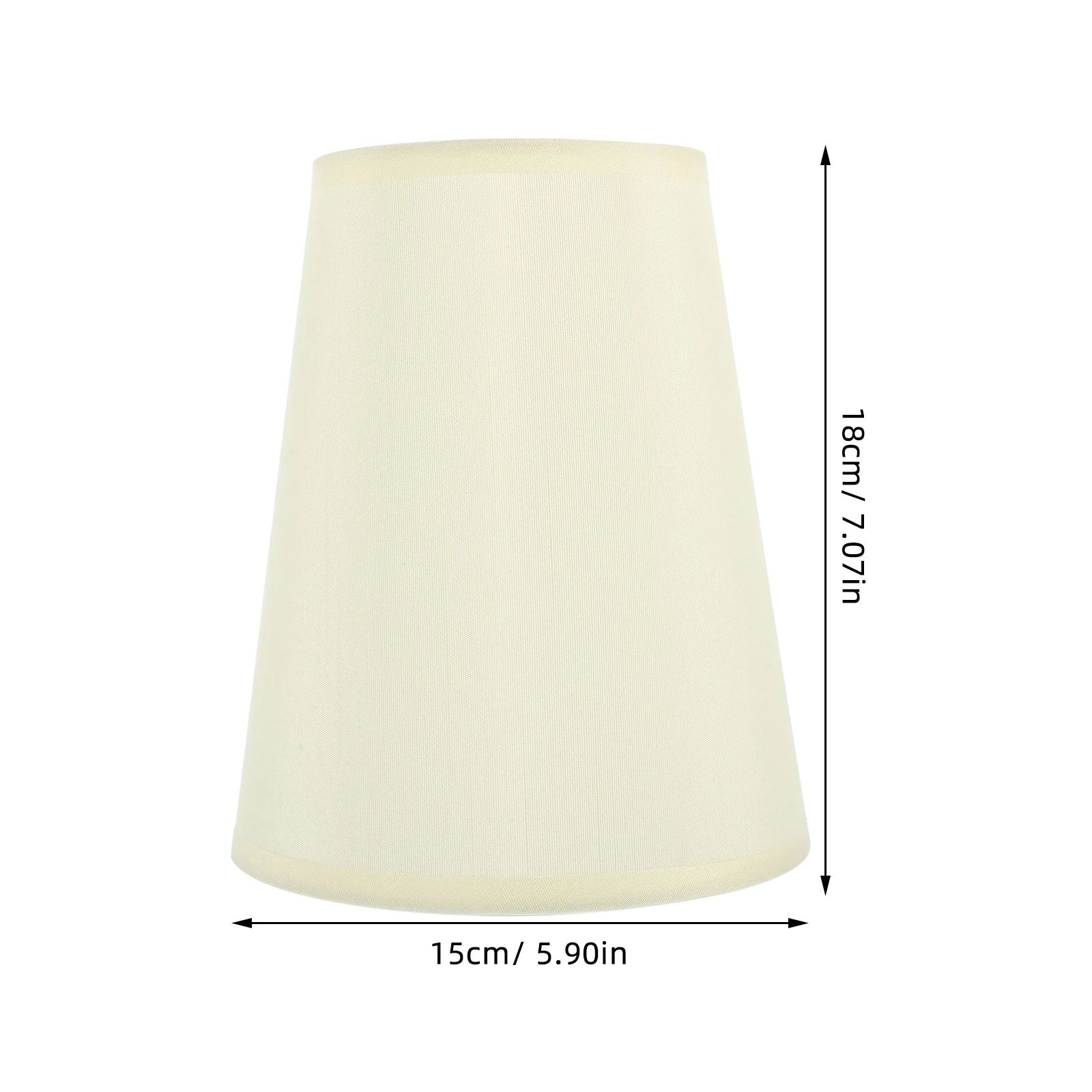Semi-circular Table Lamp Cover Bedside Shade Desk Light Bulb Delicate Replacement Shades Iron Lampshade Covers Fabric Beige
Semi-circular Table Lamp Cover Bedside Shade Desk Light Bulb Delicate Replacement Shades Iron Lampshade Covers Fabric Beige