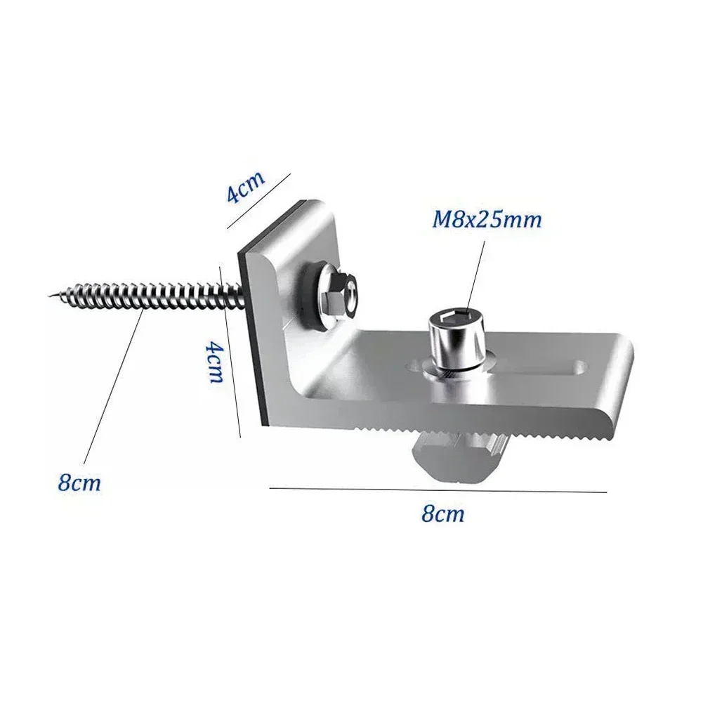 4/6 Sets Solar Panel Roof Solar Rail Bracket For 30/35mm Solar Panel PV Profile Alu Mounting Rail Flat Roof Solar Rail
4/6 Sets Solar Panel Roof Solar Rail Bracket For 30/35mm Solar Panel PV Profile Alu Mounting Rail Flat Roof Solar Rail