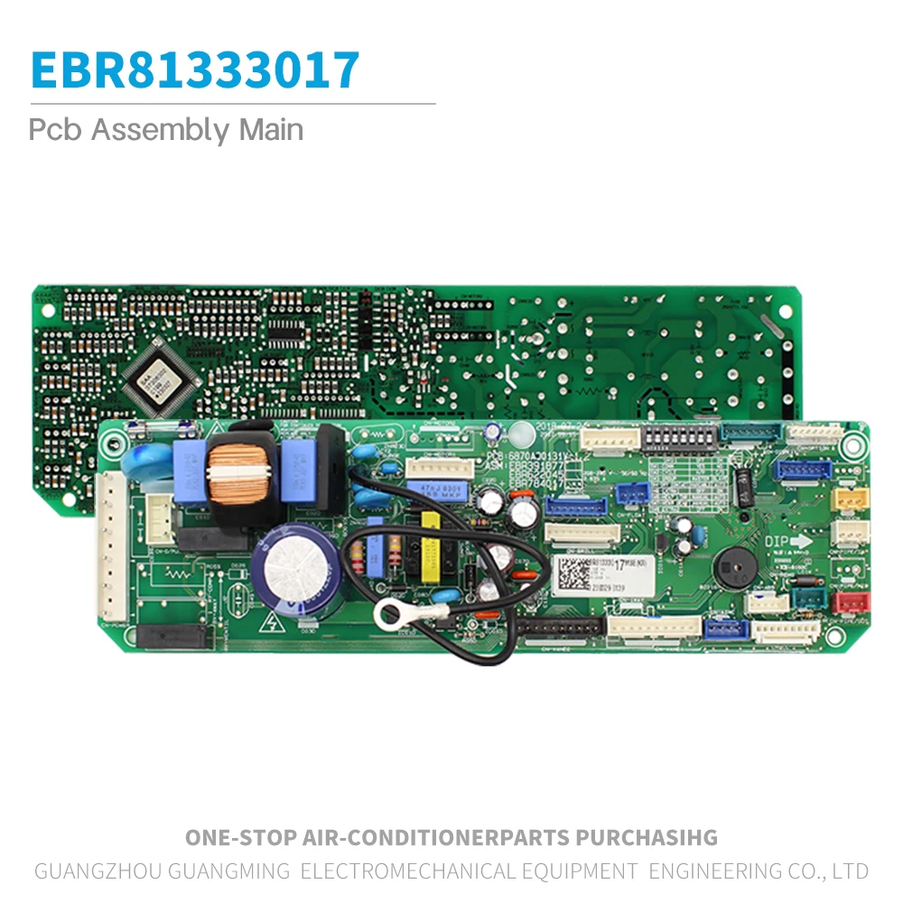 New Pcb Assembly Main EBR81333017 for LG Multi-V Indoor Unit Refrigeration Air Conditioner Original Parts Control Board tools
New Pcb Assembly Main EBR81333017 for LG Multi-V Indoor Unit Refrigeration Air Conditioner Original Parts Control Board tools
