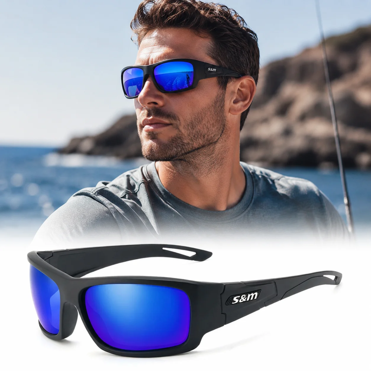 Polarized Outdoor Sports Sunglasses UV400 for Men Women Cycling Running Hiking Fishing Driving Goggles
Polarized Outdoor Sports Sunglasses UV400 for Men Women Cycling Running Hiking Fishing Driving Goggles