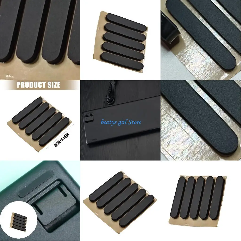 C7AB 5Piece Silicone Grip Pad Secure Keyboards Feet Positioning Support for G413TKLSE
C7AB 5Piece Silicone Grip Pad Secure Keyboards Feet Positioning Support for G413TKLSE