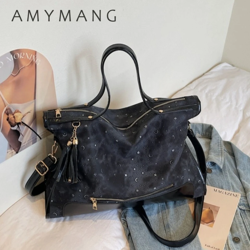 Fashion Star Moon Print Tote Bag Women Large Capacity Pu Leather Shoulder Hand Bags for Women Luxury Deisgner Commuting Handbags
Fashion Star Moon Print Tote Bag Women Large Capacity Pu Leather Shoulder Hand Bags for Women Luxury Deisgner Commuting Handbags