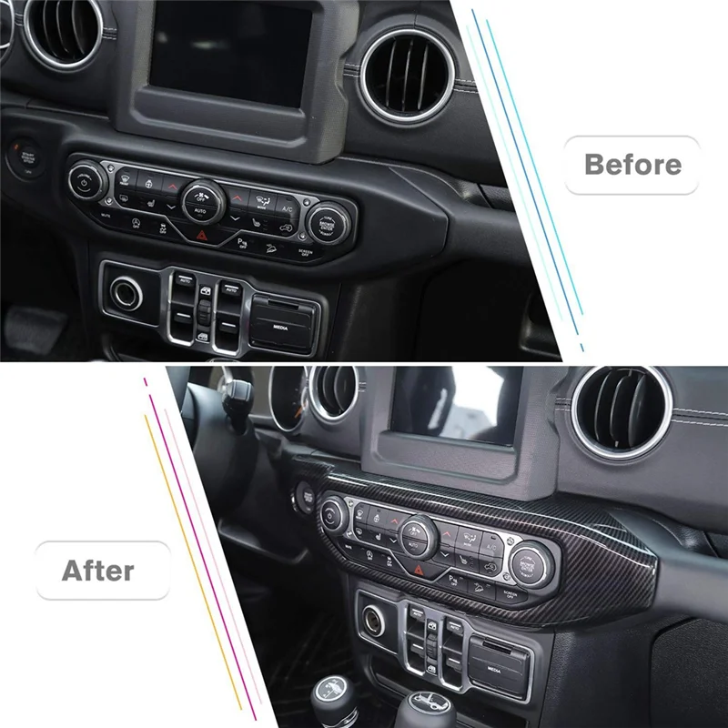 Unusual For Jeep Wrangler JL Gladiator JT 2018-2023 Air Conditioner AC Control Panel Decorative Cover Decorative
Unusual For Jeep Wrangler JL Gladiator JT 2018-2023 Air Conditioner AC Control Panel Decorative Cover Decorative