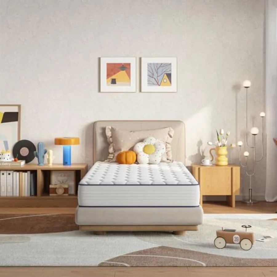 Bonnell Spring Hybrid Mattress for Youth/Guest Rooms: Adaptive Foam Layer, Medium Firm, CertiPUR-US Certified, Spine Support Co
Bonnell Spring Hybrid Mattress for Youth/Guest Rooms: Adaptive Foam Layer, Medium Firm, CertiPUR-US Certified, Spine Support Co