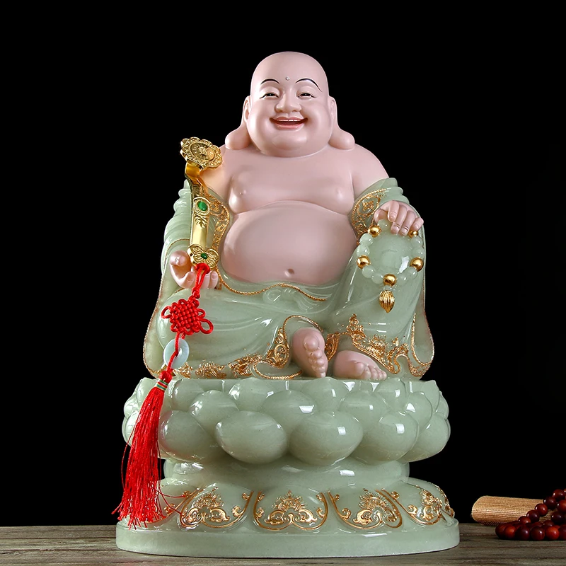 2023 High grade gilding jade good luck Maitreya Buddha God of Wealth statue HOME Company worship Recruit money Prosper business
2023 High grade gilding jade good luck Maitreya Buddha God of Wealth statue HOME Company worship Recruit money Prosper business