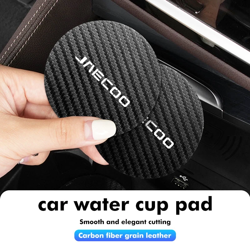 2 pc Carbon Fiber Car Coaster Non-slip Water Cup Holder Insert Mat For JAECOO J7 PHEV J8 2WD AWD
2 pc Carbon Fiber Car Coaster Non-slip Water Cup Holder Insert Mat For JAECOO J7 PHEV J8 2WD AWD