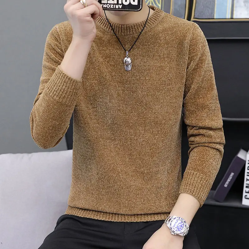 Stylish O-Neck Knitted Solid Color Loose All-match Sweater Men's Clothing 2022 Autumn New Casual Pullovers Warm Tops
Stylish O-Neck Knitted Solid Color Loose All-match Sweater Men's Clothing 2022 Autumn New Casual Pullovers Warm Tops