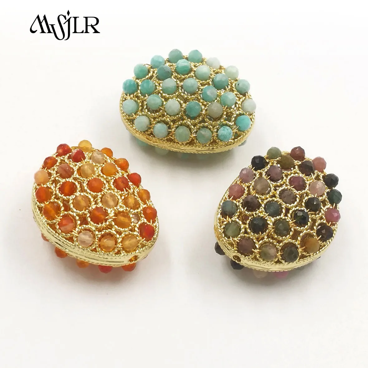 MJF006 2023 HOT Style Zircon& Stone Jewelry Accessory Spacer Beads Oval Shape Party New Design Lady
MJF006 2023 HOT Style Zircon& Stone Jewelry Accessory Spacer Beads Oval Shape Party New Design Lady