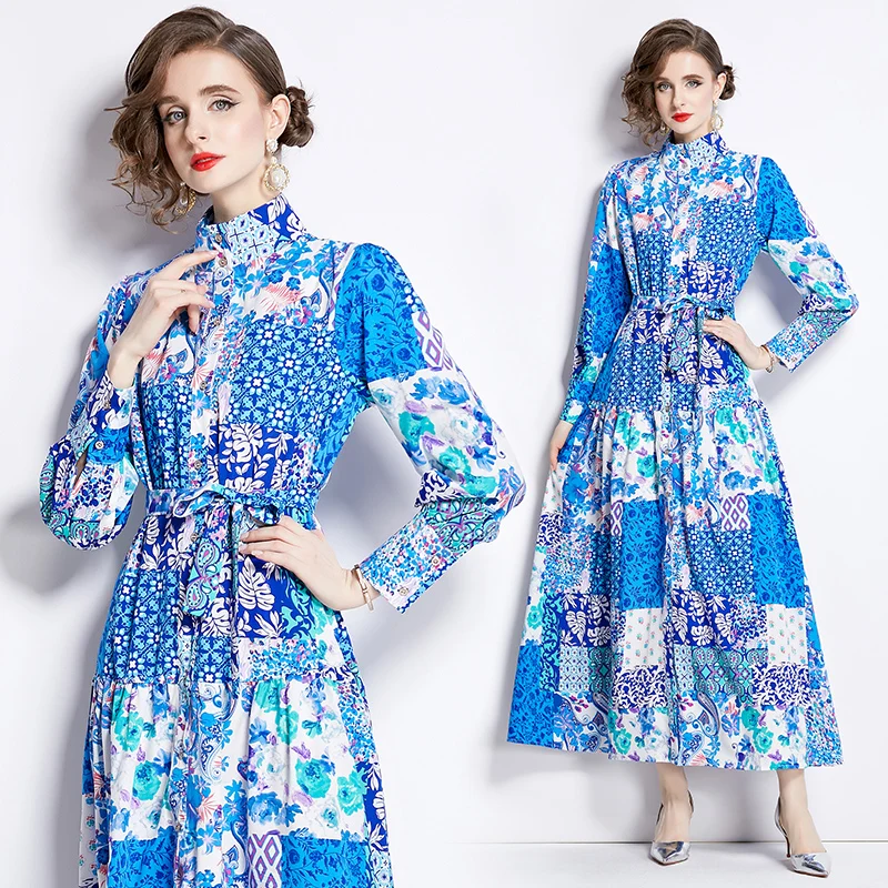 2024 Spring/Summer New Style Flap Neck Slim Fit Mid length Printed Shirt Collar Dress AZ6945075
2024 Spring/Summer New Style Flap Neck Slim Fit Mid length Printed Shirt Collar Dress AZ6945075