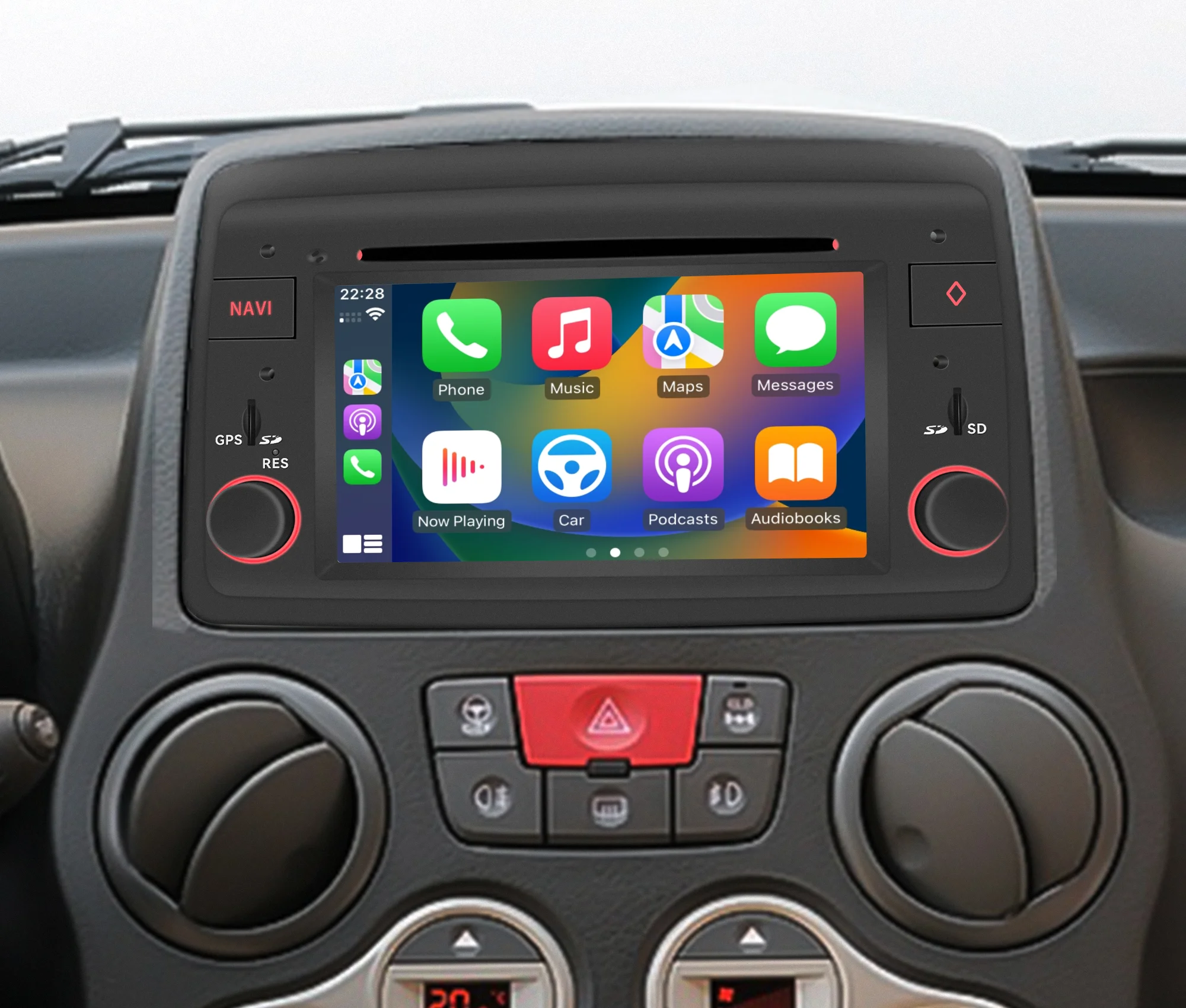 Car Stereo for Fiat Panda 2003 - 2012 7in Android 14 touch screen WiFi GPS navigation Wireless CarPlay radio replacement no DVD
Car Stereo for Fiat Panda 2003 - 2012 7in Android 14 touch screen WiFi GPS navigation Wireless CarPlay radio replacement no DVD