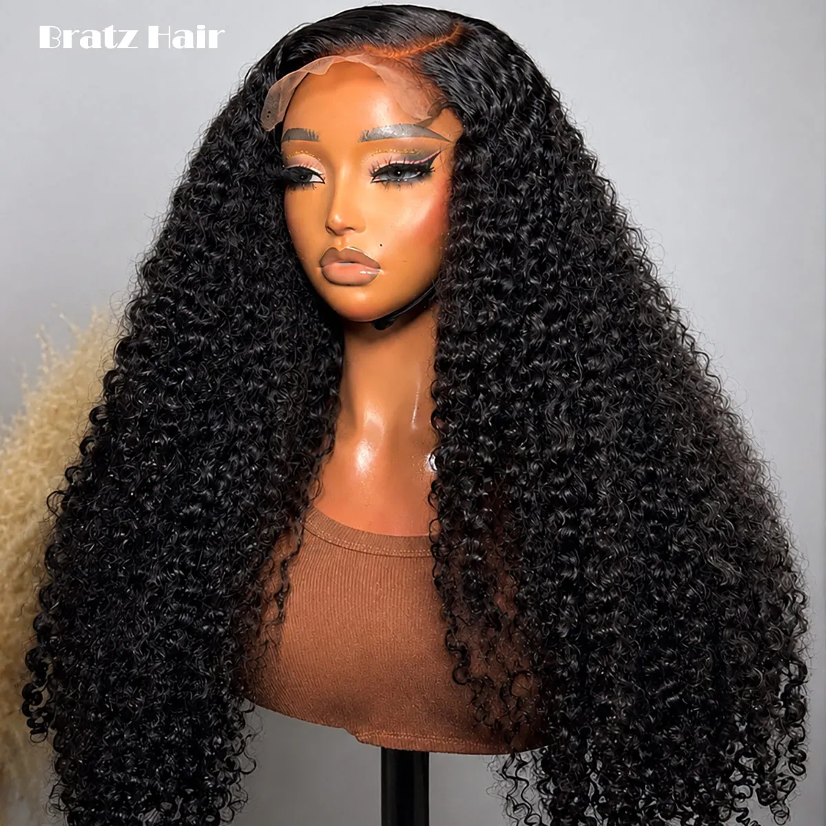 Natural Black 5by5 Closure Glueless Curly Wig 100% Human Hair 13x6 13x4 HD Lace Front Wigs for Black Woman Ready to Wear Wigs
Natural Black 5by5 Closure Glueless Curly Wig 100% Human Hair 13x6 13x4 HD Lace Front Wigs for Black Woman Ready to Wear Wigs
