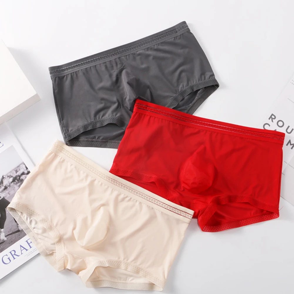 Sexy Men Mesh See-through Underwear Pouch Low Rise Briefs Ultra-soft Silky Underpants Elasticity Breathable Lingerie
Sexy Men Mesh See-through Underwear Pouch Low Rise Briefs Ultra-soft Silky Underpants Elasticity Breathable Lingerie