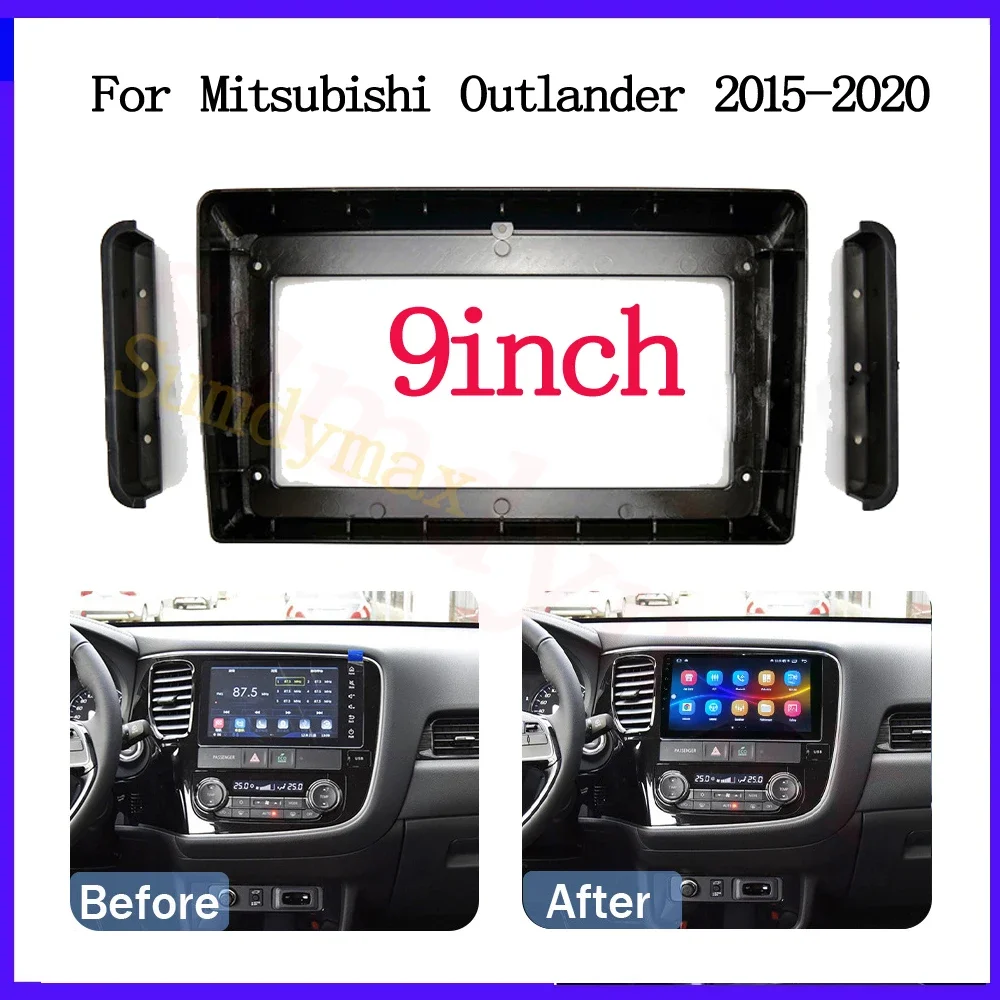 9 Inch Car Frame Fascia Adapter For Mitsubishi Outlander 2015-2020 Android Radio Dash Fitting Panel Kit
9 Inch Car Frame Fascia Adapter For Mitsubishi Outlander 2015-2020 Android Radio Dash Fitting Panel Kit