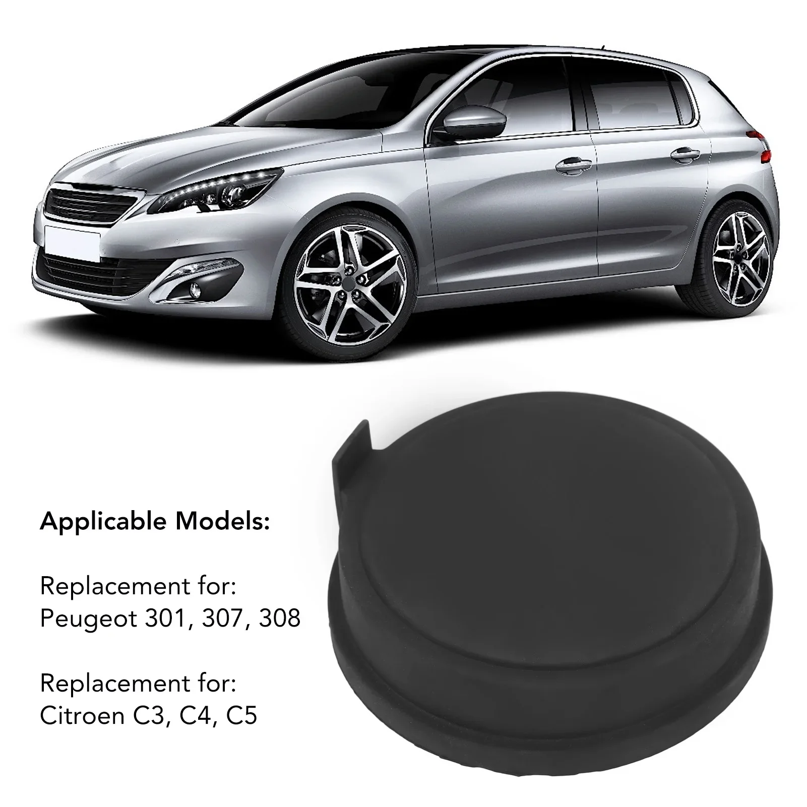 Headlight Dust Cover 1609015380 Headlamp Dust Cap Replacement For Peugeot 301 307 308
Headlight Dust Cover 1609015380 Headlamp Dust Cap Replacement For Peugeot 301 307 308