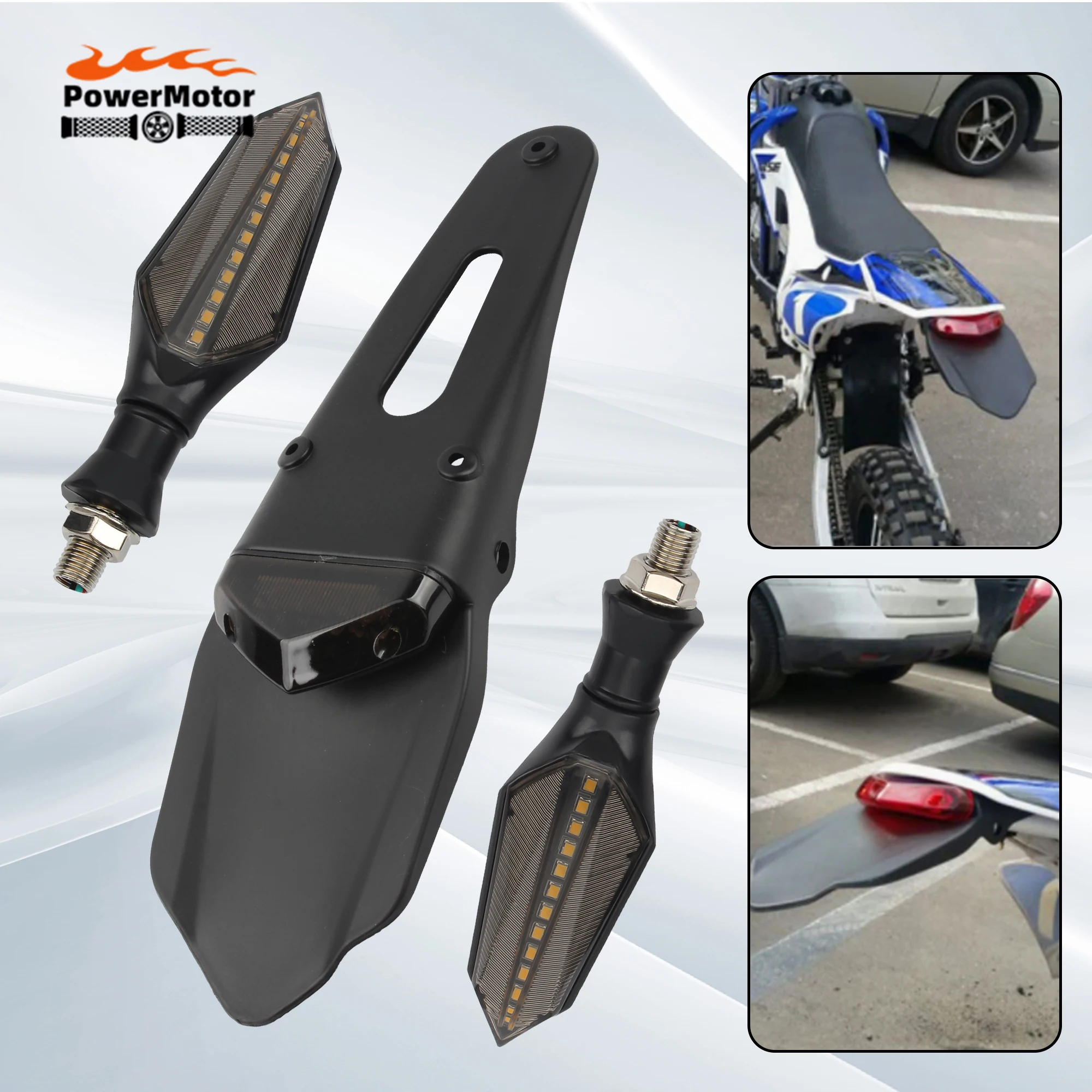 Motorcycle Universal Rear Fender Tail Light With Turn Signal Motorbike Brake Lamp With Turn Lights For Suzuki Kawasaki Husqvarna
Motorcycle Universal Rear Fender Tail Light With Turn Signal Motorbike Brake Lamp With Turn Lights For Suzuki Kawasaki Husqvarna
