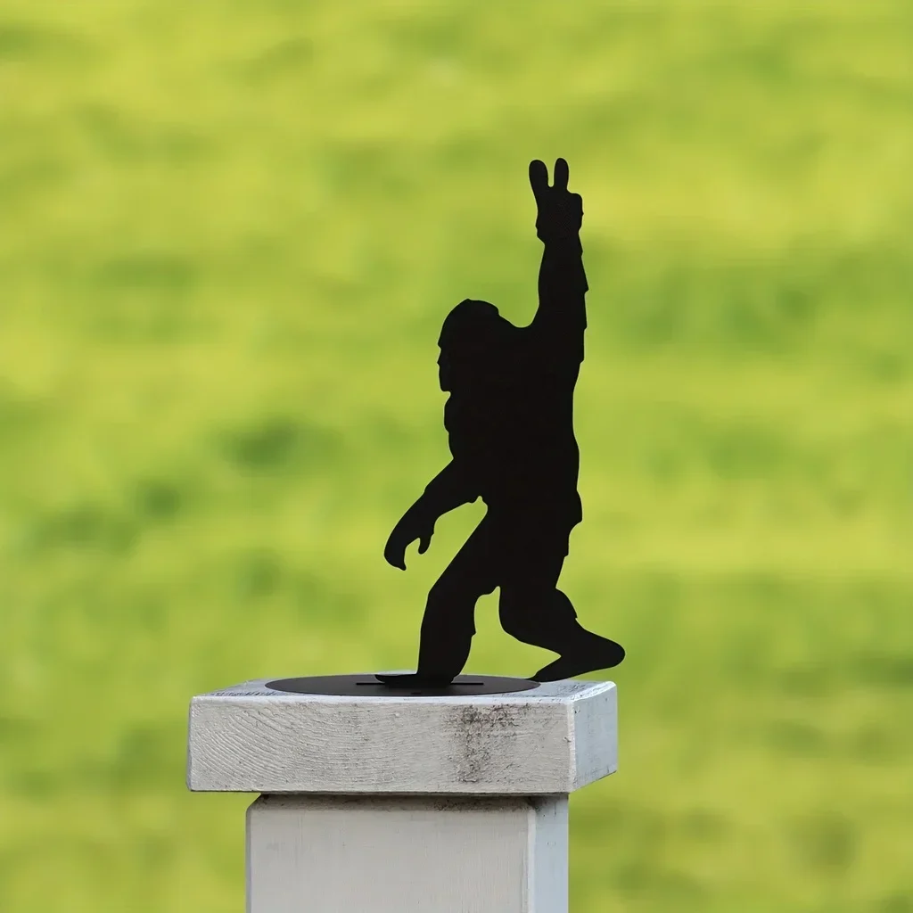1pc Metal Funny Gorilla Metal Silhouette Garden Stake For Fence Top, Lawn, Garden, Patio, Outdoor Decor Yard sign Garden
1pc Metal Funny Gorilla Metal Silhouette Garden Stake For Fence Top, Lawn, Garden, Patio, Outdoor Decor Yard sign Garden