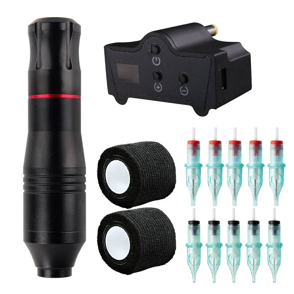 Hot sales Tattoo Material Wireless Tattoo Suit Tattoo Machine Set Suit Motor Battery Pen
Hot sales Tattoo Material Wireless Tattoo Suit Tattoo Machine Set Suit Motor Battery Pen