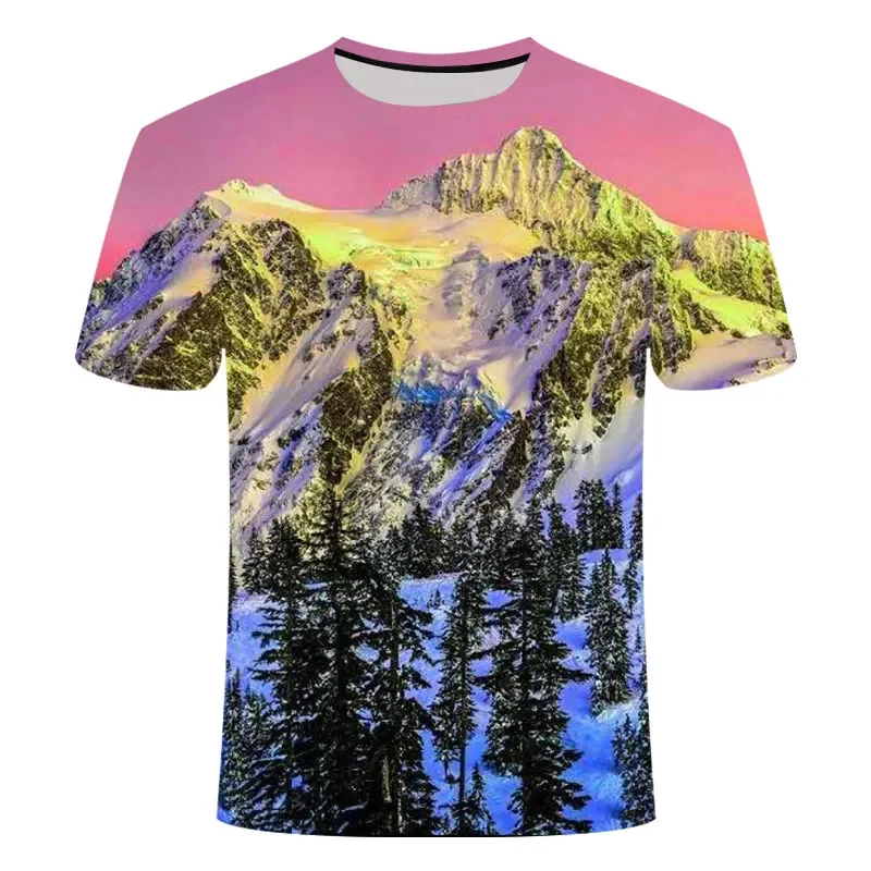 Summer Sunset Landscape Pattern 3D Printed Fashion Men's Children's T-shirt Natural Breathable Lightweight Sports Top
Summer Sunset Landscape Pattern 3D Printed Fashion Men's Children's T-shirt Natural Breathable Lightweight Sports Top