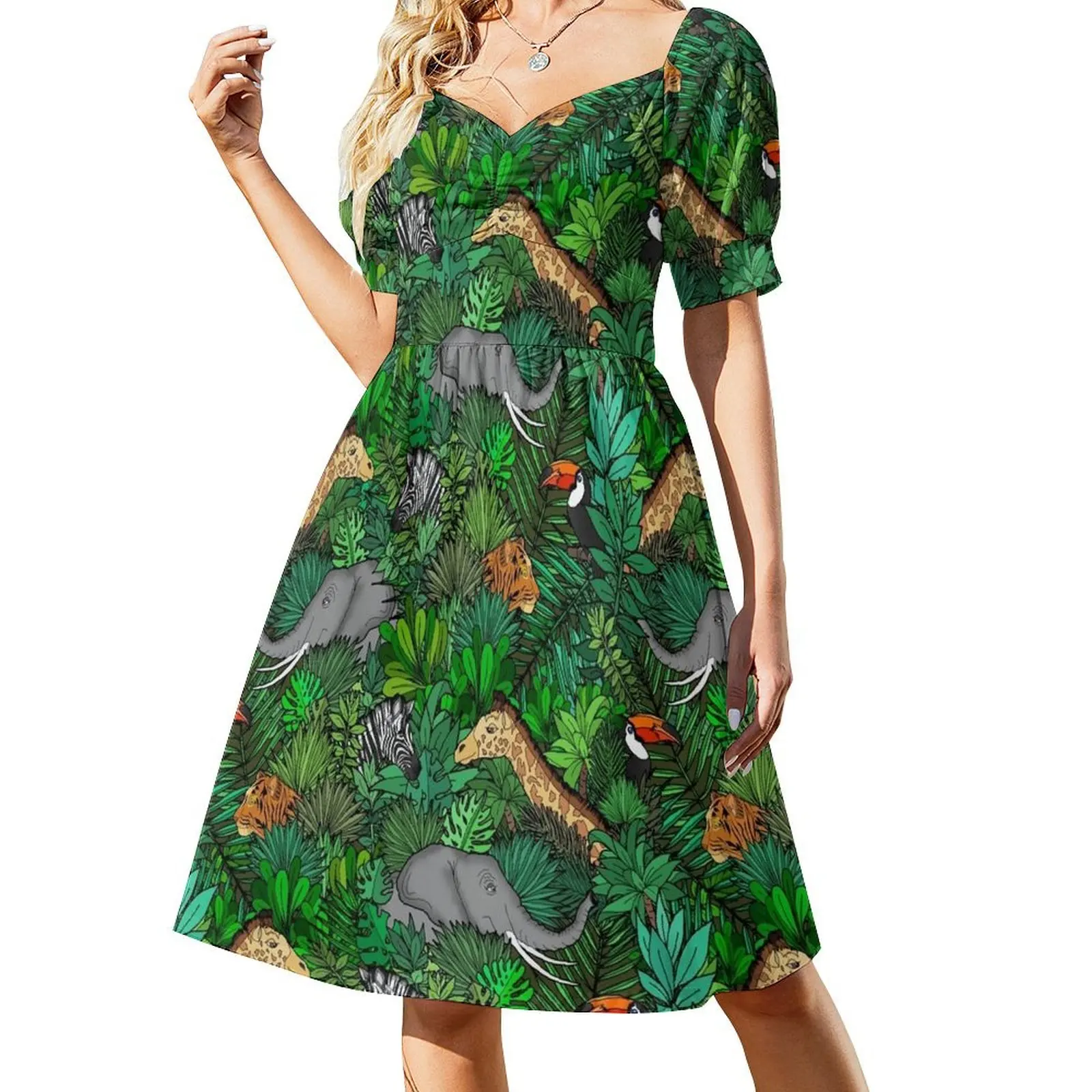 Jungle Safari Dress summer dress woman 2024 luxury dress summer clothes elegant women's dresses sale
Jungle Safari Dress summer dress woman 2024 luxury dress summer clothes elegant women's dresses sale