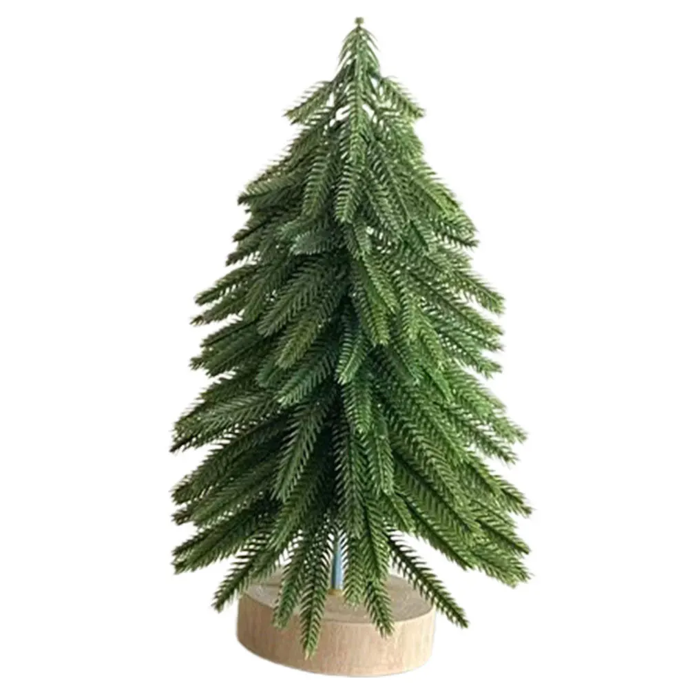Tabletop Mini Christmas Tree Wooden Base Realistic Decorative Festival Scene Mini Christmas Tree Artificial Pine Trees
Tabletop Mini Christmas Tree Wooden Base Realistic Decorative Festival Scene Mini Christmas Tree Artificial Pine Trees