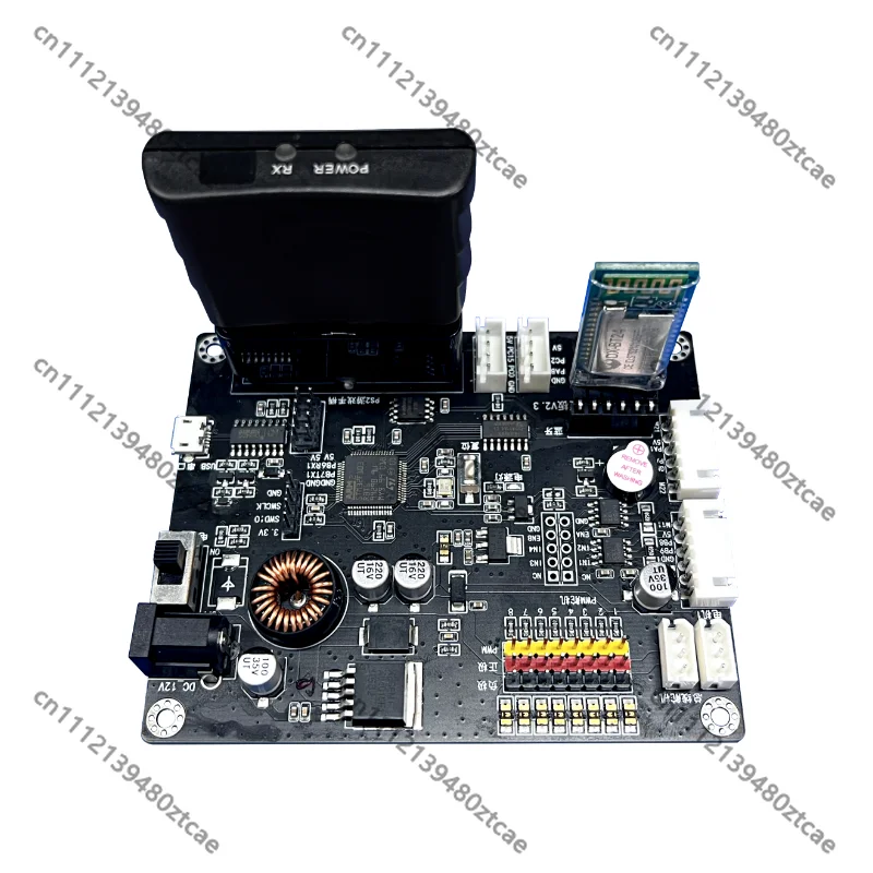 STM32 Controller Board, Open Source, 2-CH Motor & 8-CH PWM Servo, Remote & APP Control
STM32 Controller Board, Open Source, 2-CH Motor & 8-CH PWM Servo, Remote & APP Control