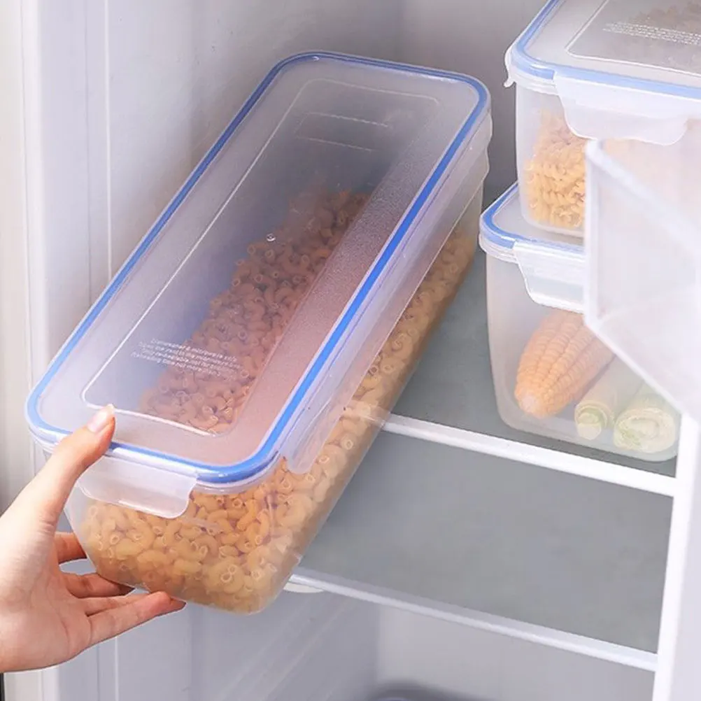 2pcs 1.6L Sky-blue Food Storage Containers Airtight Sealing Lid Pasta Holder Spaghetti Kitchen Dry Storage
2pcs 1.6L Sky-blue Food Storage Containers Airtight Sealing Lid Pasta Holder Spaghetti Kitchen Dry Storage