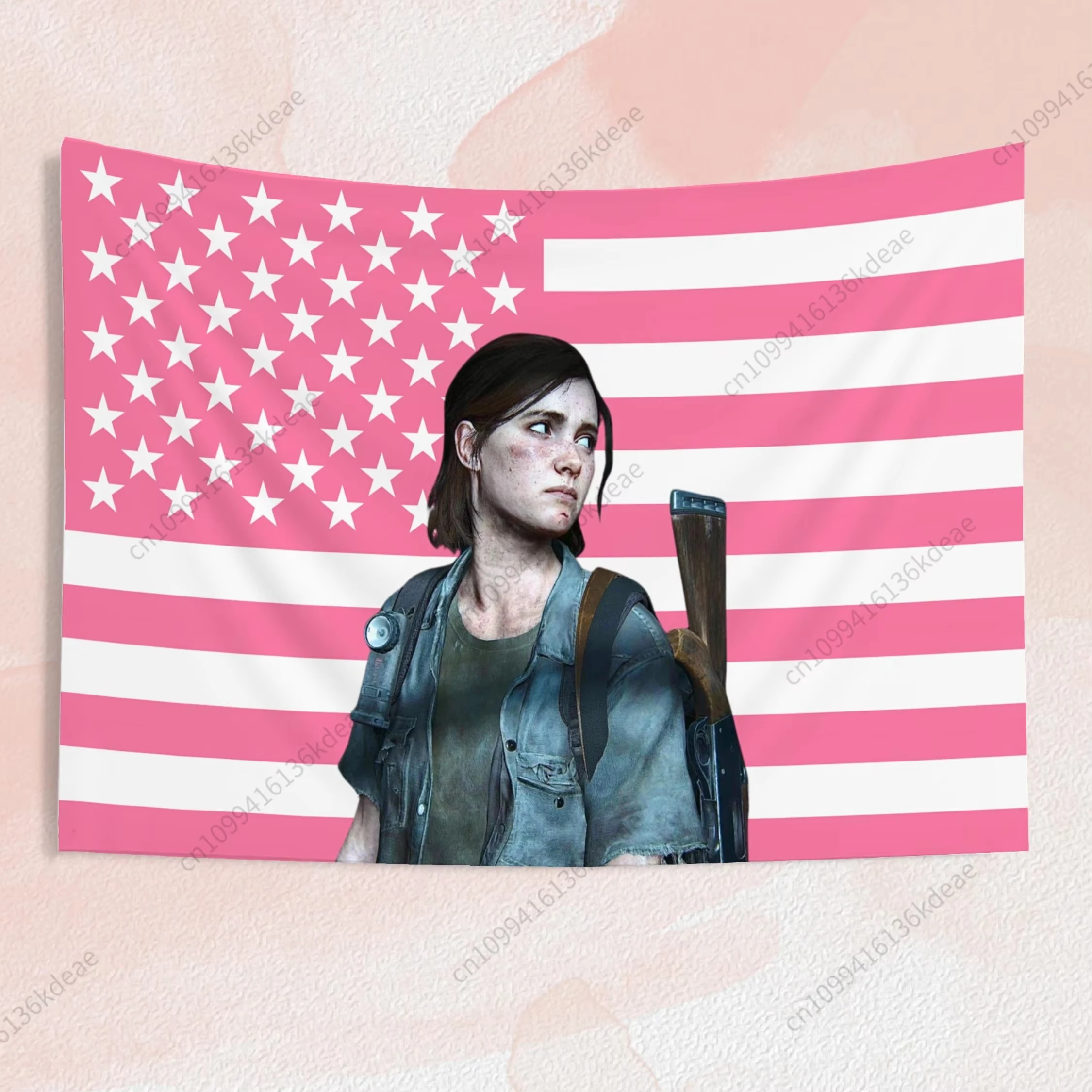 Гобелен в стиле аниме E-Ellie Розовые американские флаги The Last of Us Art Настенные гобелены Декор Баннер Эстетический фон Салфетки
Гобелен в стиле аниме E-Ellie Розовые американские флаги The Last of Us Art Настенные гобелены Декор Баннер Эстетический фон Салфетки