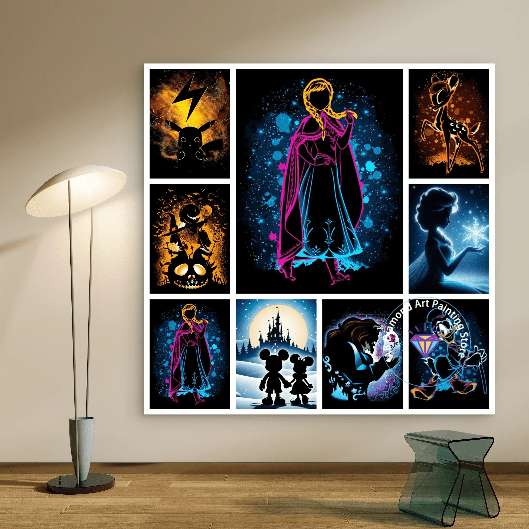 Elsa Princess Pikachu Mickey Mouse Donald Duck AB Diamond Painting Kit 5D DIY Diamond Embroidery Handmade Art Gift Crafts
Elsa Princess Pikachu Mickey Mouse Donald Duck AB Diamond Painting Kit 5D DIY Diamond Embroidery Handmade Art Gift Crafts